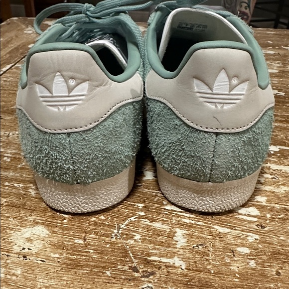 adidas gazelle silver green womens adidas Originals Women's Gazelle Indoor